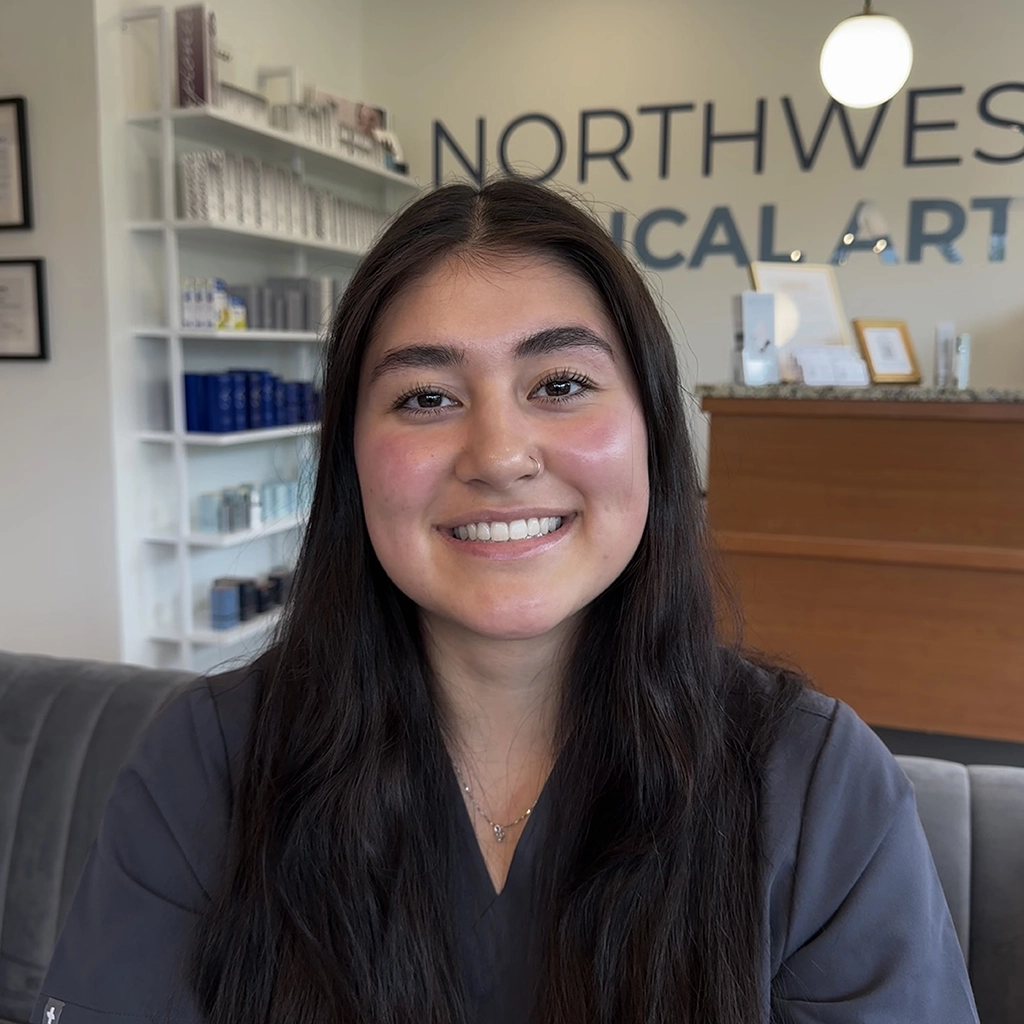 Mia, aesthetician at Northwest Medical Arts in Tacoma, WA